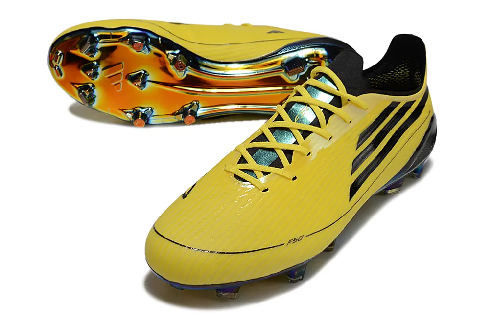 Adidas F50 Elite Adizero FG - Yellow/Electric Yellow/Rainbow Shine