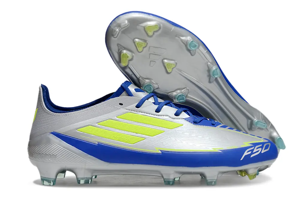 Messi x Adidas F50 Elite FG - Blue/Electric Blue/Neon Yellow