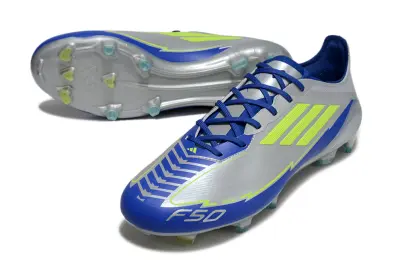 Messi x Adidas F50 Elite FG - Blue/Electric Blue/Neon Yellow
