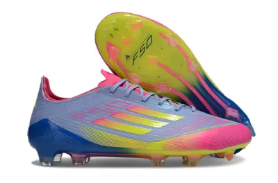 Adidas F50 Elite FG - Blue/Vibrant Pink/Neon Yellow