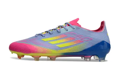 Adidas F50 Elite FG - Blue/Vibrant Pink/Neon Yellow