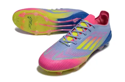 Adidas F50 Elite FG - Blue/Vibrant Pink/Neon Yellow