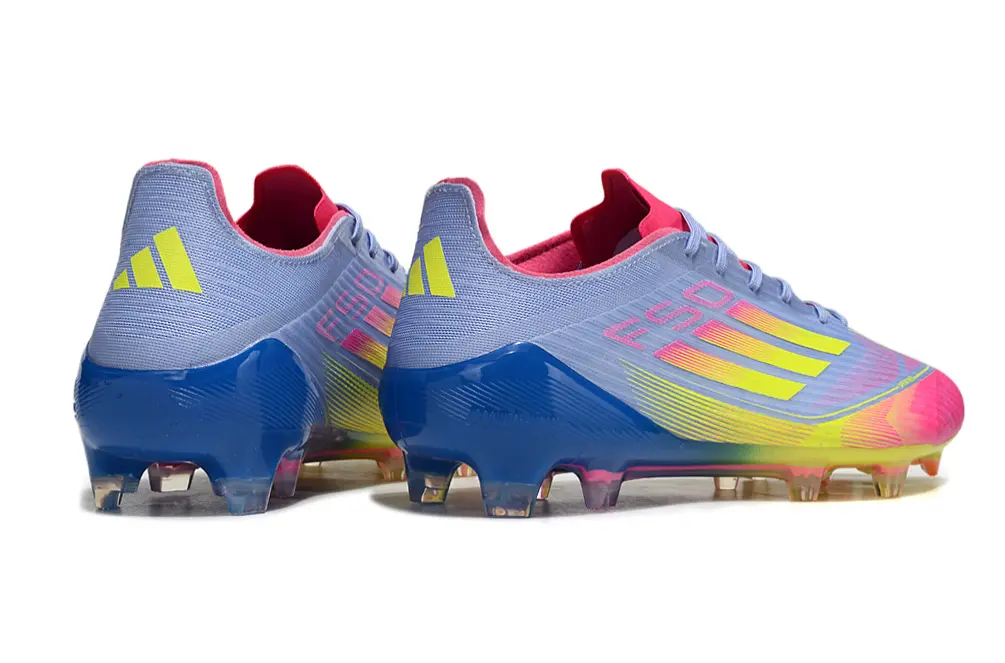 Adidas F50 Elite FG - Blue/Vibrant Pink/Neon Yellow