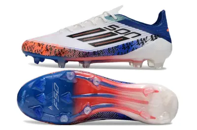 Son x Adidas F50 Elite FG - White/Vibrant Red/Deep Blue