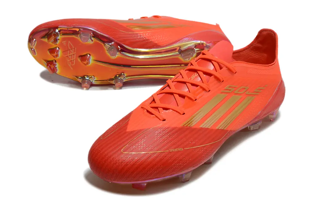 Adidas F50 Elite FG - Red/Vibrant Red/Golden Yellow