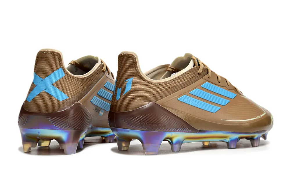 Bad Bunny x Messi x Adidas F50 Elite FG - Brown/Rich Earth/Golden Accents