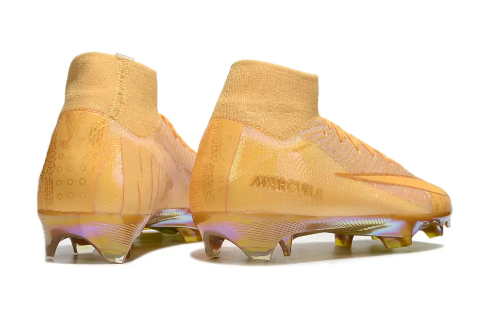 Nike Air Zoom Mercurial Superfly 10 Elite FG - Orange/Bright Citrus/Shiny Gold