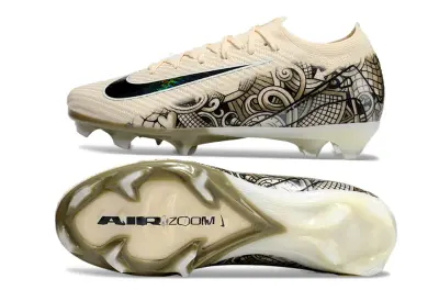 Nike Air Zoom Mercurial Vapor 16 Elite FG - Beige/Elegant Beige/Black Graphics