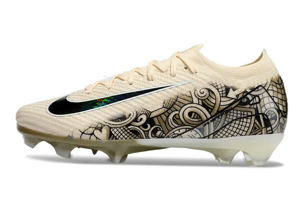 Nike Air Zoom Mercurial Vapor 16 Elite FG - Beige/Elegant Beige/Black Graphics