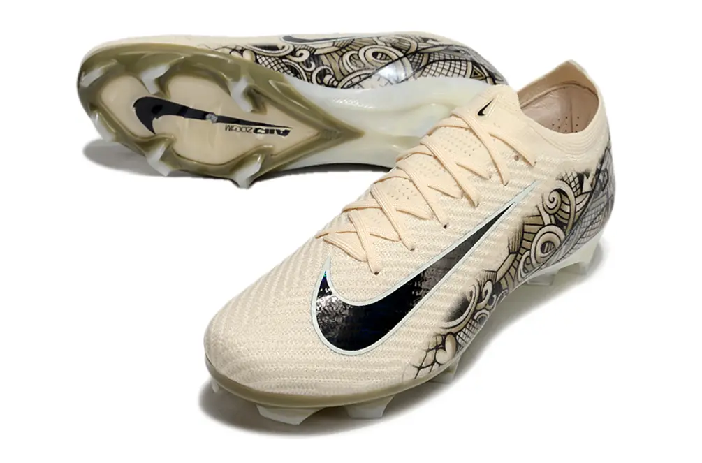 Nike Air Zoom Mercurial Vapor 16 Elite FG - Beige/Elegant Beige/Black Graphics