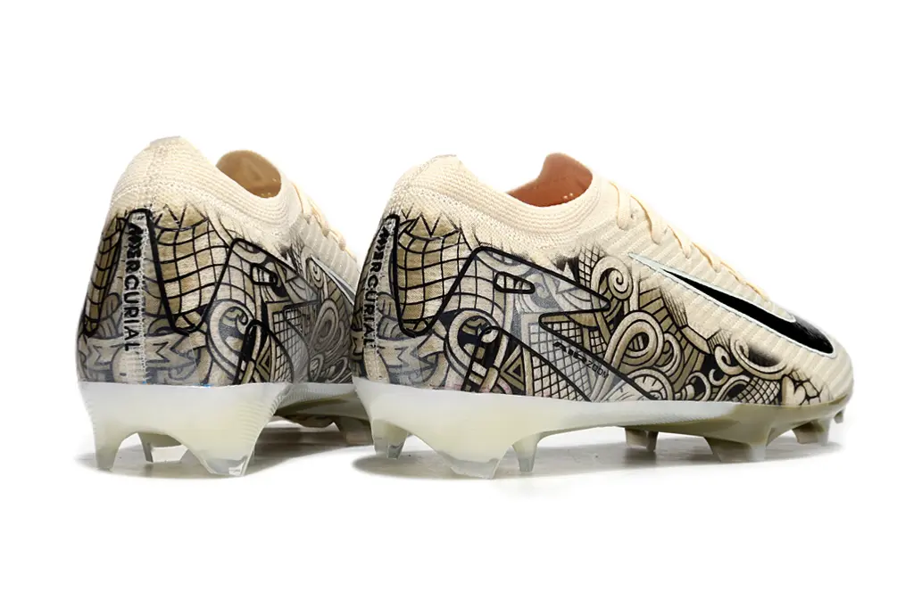 Nike Air Zoom Mercurial Vapor 16 Elite FG - Beige/Elegant Beige/Black Graphics