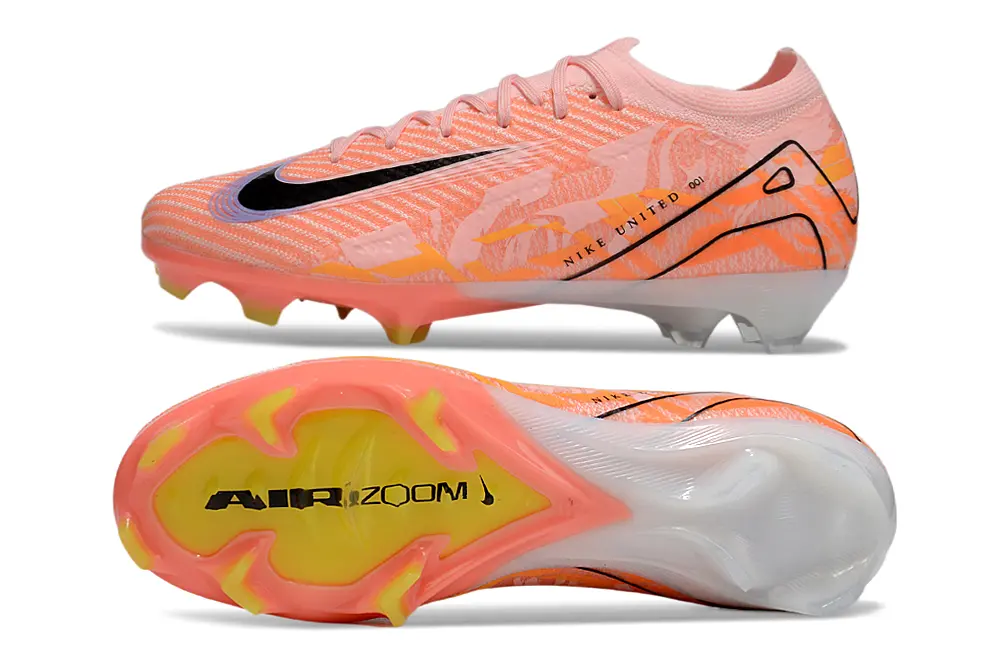 Nike Air Zoom Mercurial Vapor 16 Elite FG - Pink/Bright Coral/Neon Yellow