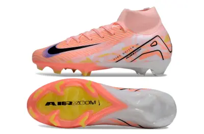 Nike Air Zoom Mercurial Superfly 10 Elite FG - Pink/Bright Coral/Sleek Black