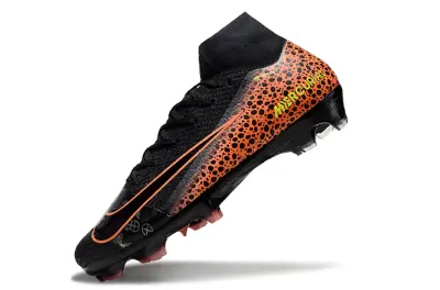 Nike Air Zoom Mercurial Superfly 10 Elite FG - Black/Flame Orange/Electric Yellow