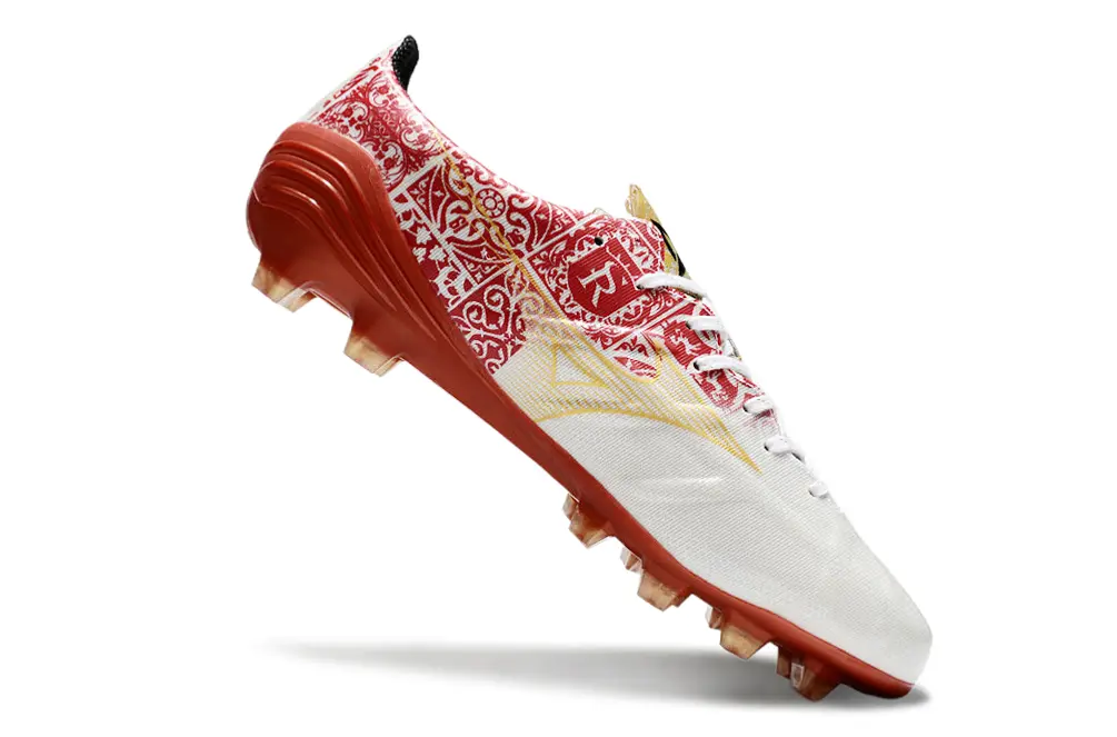 Mizuno Alpha Elite FG - Red/Gold Accent/White Base