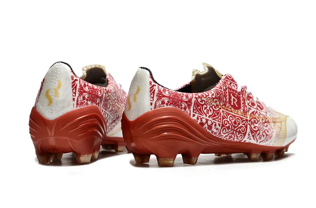 Mizuno Alpha Elite FG - Red/Gold Accent/White Base