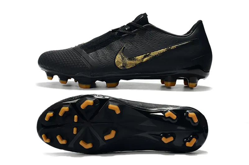 Nike Phantom Venom Elite FG - Black/Golden Accent/Charcoal Gray