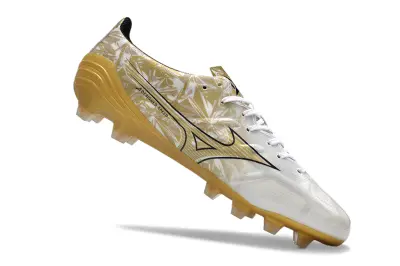 Mizuno Alpha Elite FG - Gold/Light Gold/White