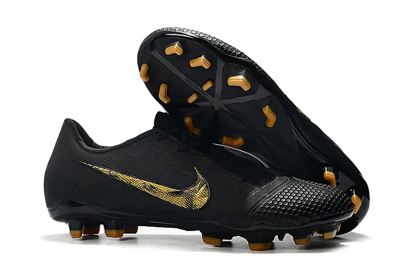 Nike Phantom Venom Elite FG - Black/Golden Accent/Charcoal Gray