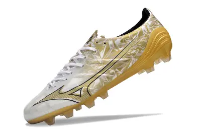Mizuno Alpha Elite FG - Gold/Light Gold/White