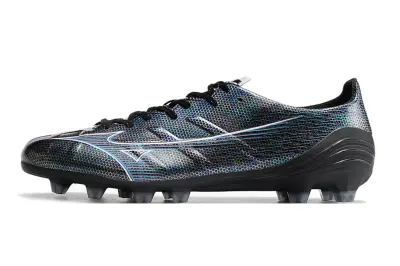 Mizuno Alpha Elite FG - Black/Iridescent Blue/Iridescent Purple