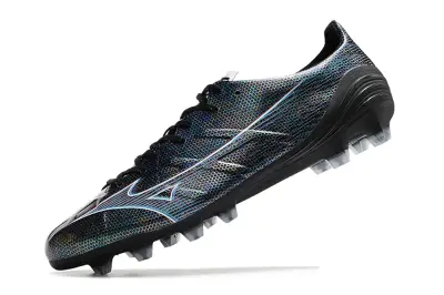 Mizuno Alpha Elite FG - Black/Iridescent Blue/Iridescent Purple
