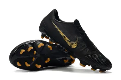 Nike Phantom Venom Elite FG - Black/Golden Accent/Charcoal Gray