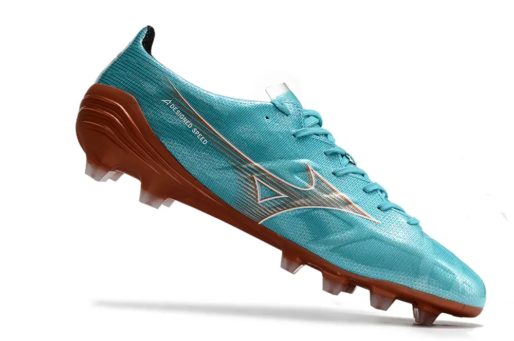 Mizuno Alpha Elite FG - Aqua/Copper/Gold