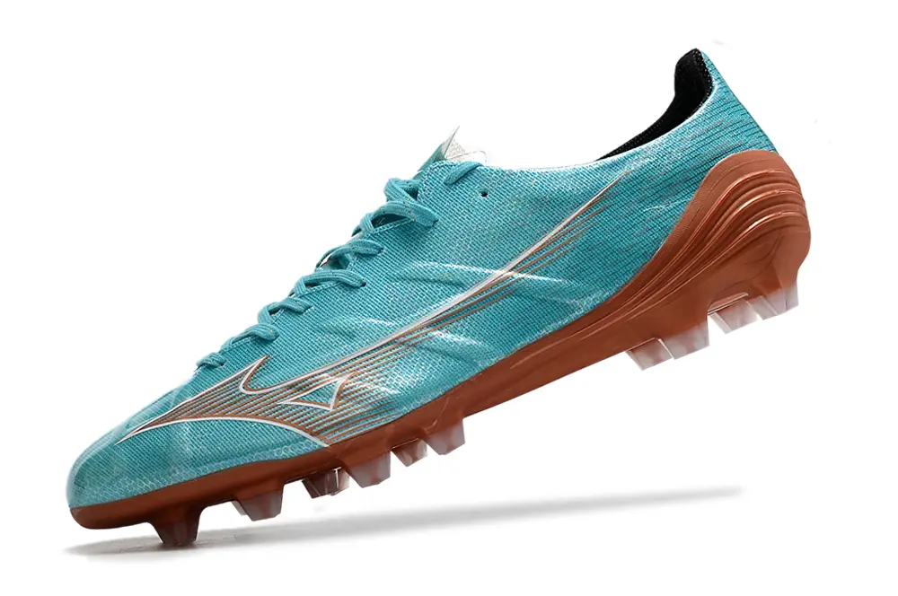 Mizuno Alpha Elite FG - Aqua/Copper/Gold