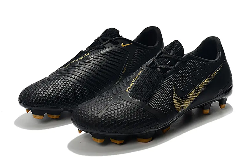 Nike Phantom Venom Elite FG - Black/Golden Accent/Charcoal Gray