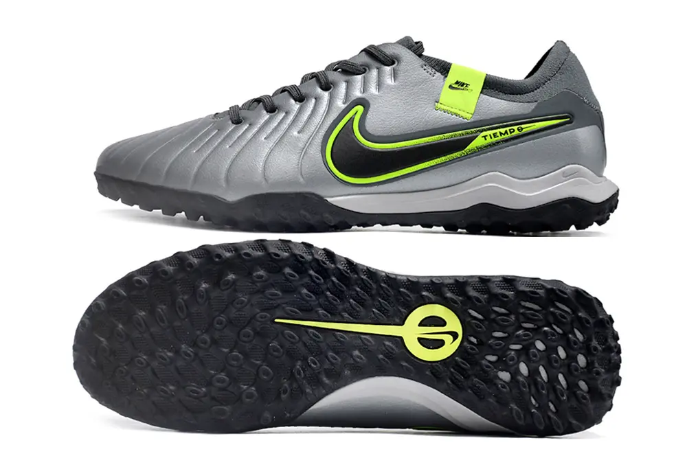 Nike Tiempo Legend 10 Pro TF - Gray/Neon Yellow/Black