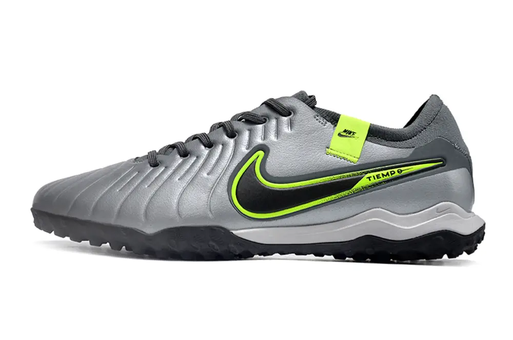 Nike Tiempo Legend 10 Pro TF - Gray/Neon Yellow/Black