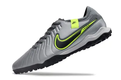Nike Tiempo Legend 10 Pro TF - Gray/Neon Yellow/Black