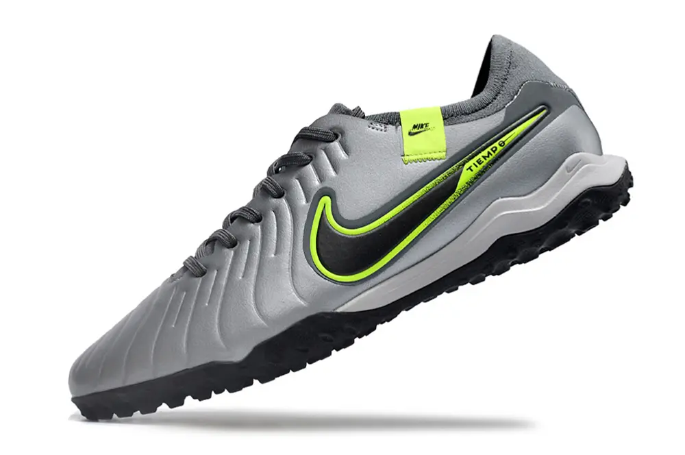 Nike Tiempo Legend 10 Pro TF - Gray/Neon Yellow/Black