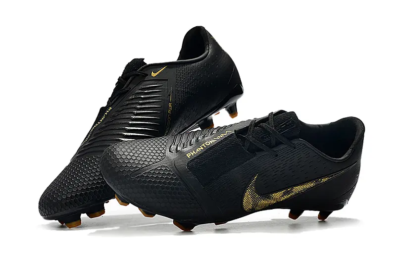 Nike Phantom Venom Elite FG - Black/Golden Accent/Charcoal Gray