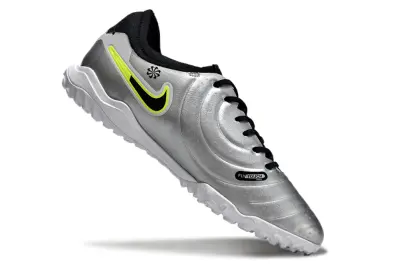 Nike Tiempo Legend 10 Pro TF - Silver/Neon Green/Black