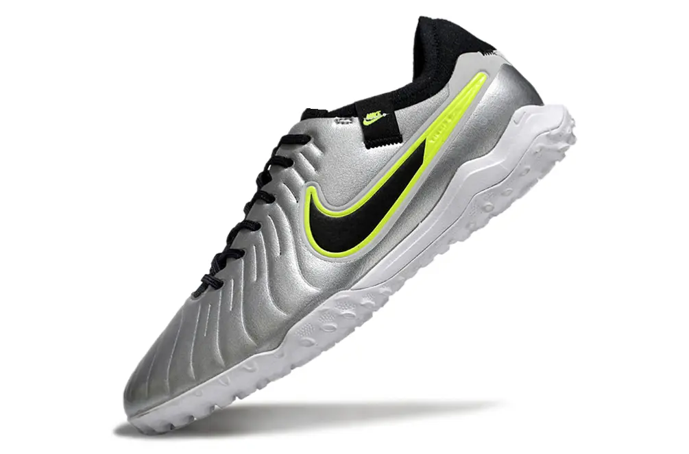 Nike Tiempo Legend 10 Pro TF - Silver/Neon Green/Black