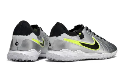 Nike Tiempo Legend 10 Pro TF - Silver/Neon Green/Black