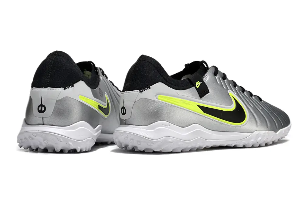 Nike Tiempo Legend 10 Pro TF - Silver/Neon Green/Black