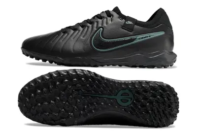 Nike Tiempo Legend 10 Pro TF - Black/Midnight Black/Cool Teal