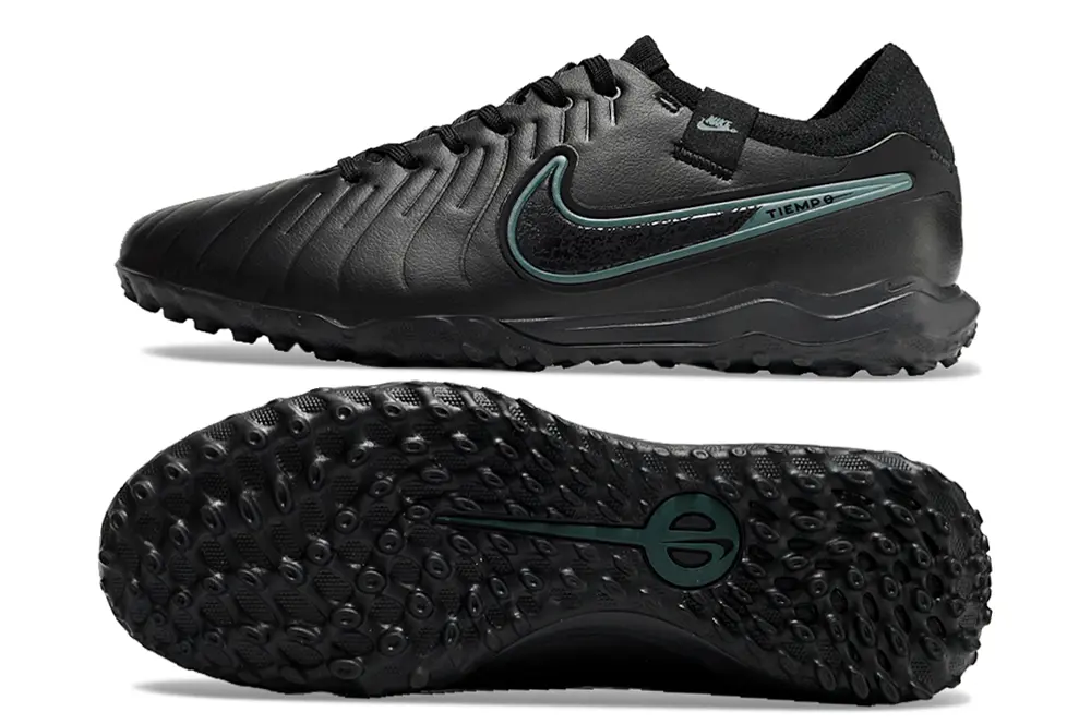 Nike Tiempo Legend 10 Pro TF - Black/Midnight Black/Cool Teal