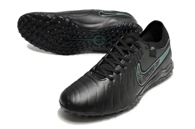 Nike Tiempo Legend 10 Pro TF - Black/Midnight Black/Cool Teal