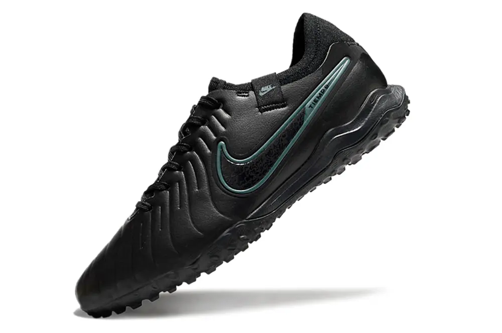 Nike Tiempo Legend 10 Pro TF - Black/Midnight Black/Cool Teal
