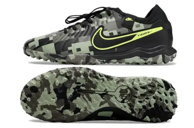 Nike Tiempo Legend 10 Pro TF - Black/Lime Green/Urban Camo