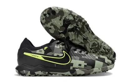Nike Tiempo Legend 10 Pro TF - Black/Lime Green/Urban Camo