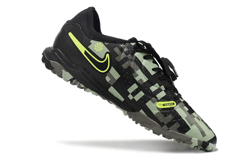 Nike Tiempo Legend 10 Pro TF - Black/Lime Green/Urban Camo