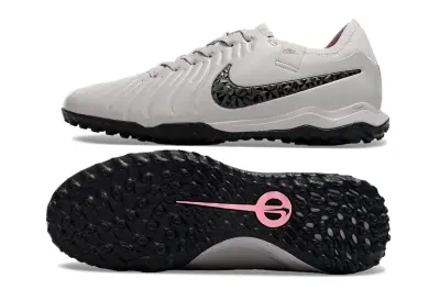 Nike Tiempo Legend 10 Pro TF - Gray/Charcoal Black/Metallic Silver