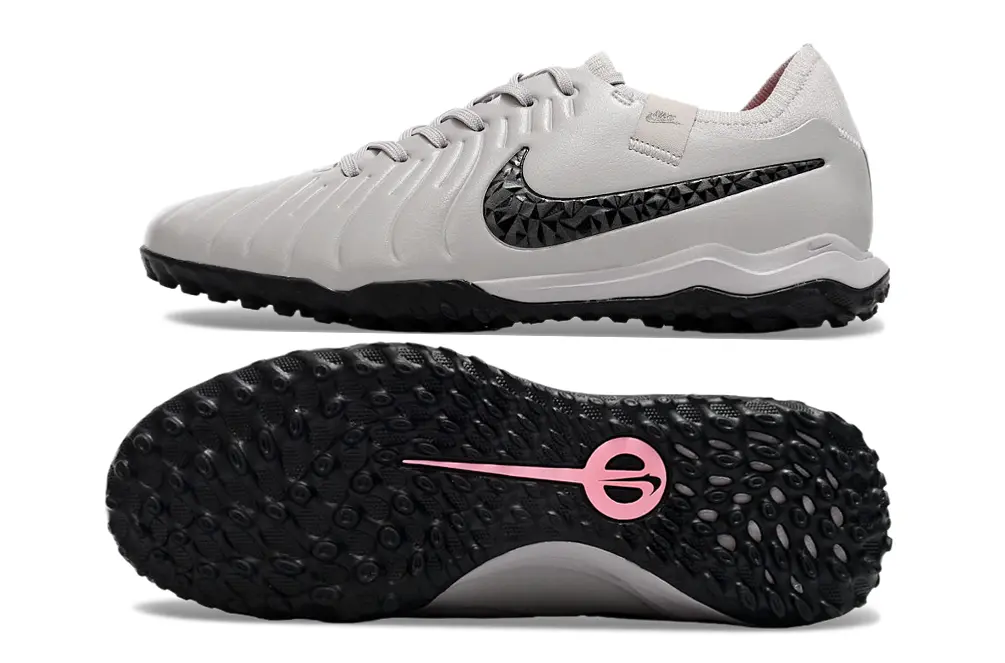 Nike Tiempo Legend 10 Pro TF - Gray/Charcoal Black/Metallic Silver