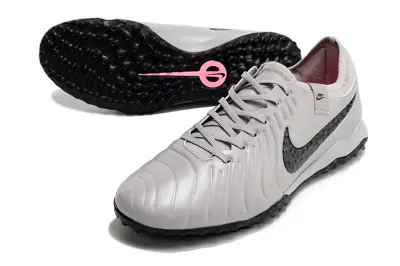 Nike Tiempo Legend 10 Pro TF - Gray/Charcoal Black/Metallic Silver