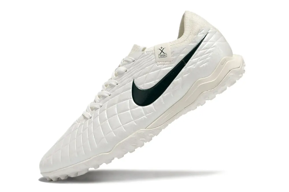 Nike Tiempo Legend 10 Pro TF - White/Midnight Green/Soft Cream